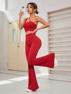 One Shoulder Cut Out Seamless Sports Set -Gym Chic Wear 1689754473058aa72d69155f814de990b1bf13dc14 thumbnail 405x552