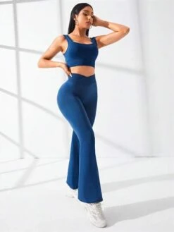 Solid Sports Set -Gym Chic Wear 168983692244f10c8dbb78e1c082ae54eab0b23723 thumbnail 405x552