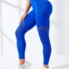 Hollow Out Wideband Waist Sports Leggings