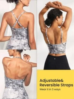 GLOWMODE FeatherFit™ Halter Sports Bra Light Support