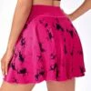 Tie Dye Wideband Waist Sports Skort