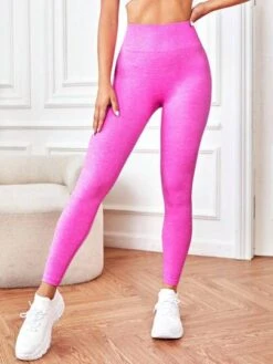 SHEIN Tummy Control Sports Leggings -Gym Chic Wear 16899239743a095f7145600a36b35e076f43233c11 thumbnail 405x552
