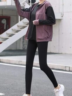 5pcs Outdoor Sun Protection Running Sportswear Set