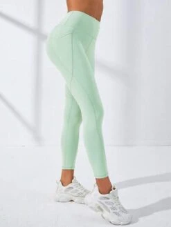 Wide Waistband Phone Pocket Top-stitching Sports Leggings -Gym Chic Wear 1690275284876b8eefb927769f36b2fa61fadc2b78 thumbnail 405x552