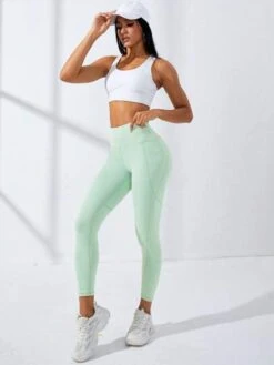Wide Waistband Phone Pocket Top-stitching Sports Leggings -Gym Chic Wear 1690275286a3bee1ee91ca4a54f008cfdb2dfe7726 thumbnail 405x552