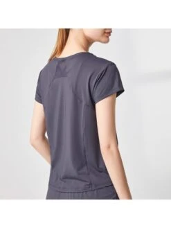 Women's Yoga Top Short-sleeved Summer Outfit, Quick-drying T-shirt With Mesh Patchwork Design, Can Be Worn Outside And Inner Wear, Slim Fit -Gym Chic Wear 1690298535abf65e96d588e3d2b54c42d780eb73f4 square thumbnail 405x552