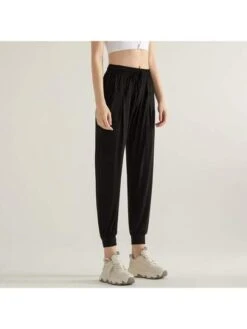 Women's Quick Dry High Waist Joggers With Elastic Cuffs, Pocket And For Yoga/running/fitness/leisure -Gym Chic Wear 169033608069eb8e783a49a8d9a24fbe98146483f7 square thumbnail 405x552