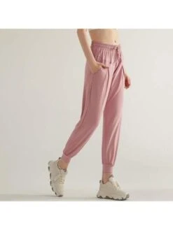 Women's Pocket Yoga Pants With Loose Fit, Jogging, Quick-drying, High-waisted, Casual Sports Pants -Gym Chic Wear 16903360936d5aeafcc1468c3f94878a33f922d756 square thumbnail 405x552