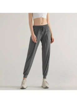 Women's Yoga Pants With Pockets, Loose Fit, Elastic Ankles, Quick-drying, High Waist, Casual Fitness Sports Pants -Gym Chic Wear 1690336101d0383ade7e0c7e4663ce269c3c12ee3e square thumbnail 405x552