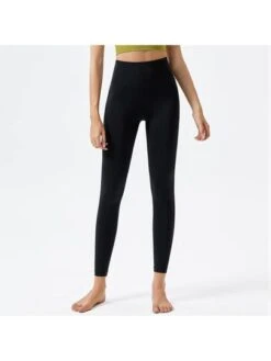 Summer Yoga Leggings For Women, Smooth And Naked Sensation, High Waist Tummy Control, Seamless Workout Gym Pants -Gym Chic Wear 1690338962c633fed1e83385321b14e5df184e4cf3 square thumbnail 405x552
