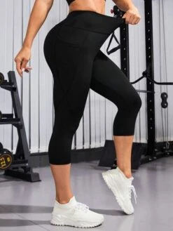 Wide Waistband Phone Pocket Sports Leggings -Gym Chic Wear 1690373899a7b2fb4cfac5c8c9958e60bb382f3df0 thumbnail 405x552