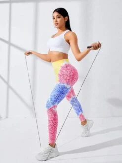 Leopard Print Wideband Waist Seamless Sports Leggings -Gym Chic Wear 1690698841bbb1b25a76d2e5e836f3c040e806c97a thumbnail 405x552