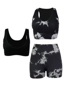 Tie Dye Seamless Sports Set -Gym Chic Wear 16907888626e28857db5d78c2fdaae1368cb51d425 thumbnail 405x552