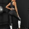 Letter Graphic Sports Bra & Colorblock Sports Leggings -Gym Chic Wear 169085755249f191f5a3b0da45c6818b2b408e5de8 thumbnail 405x552