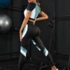Colorblock Zip Up Sports Set -Gym Chic Wear 1690887129f61c69204a57d317e09703ee23c80302 thumbnail 405x552