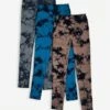 3pcs Tie Dye Wireless High Stretch Sports Leggings -Gym Chic Wear 16909454756d263e3e171ddf335ab5474b2e4974fe thumbnail 405x552
