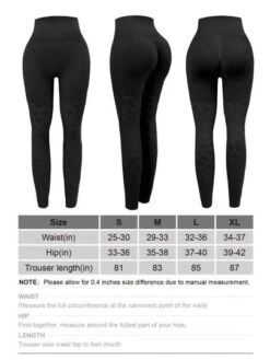 2pcs Wide Waistband Sports Leggings -Gym Chic Wear 1691160555690706c0546f05b57296415ea13e8586 thumbnail 405x552