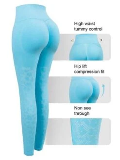 2pcs Wide Waistband Sports Leggings -Gym Chic Wear 169116055705af8c5e9215271ca85a80f0bd0cf125 thumbnail 405x552