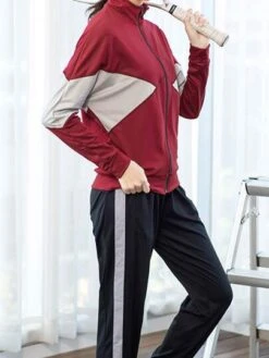 College Style Outdoor Sun Protection Sport Running Suit -Gym Chic Wear 1691252410a4417b1e6f5a4f4359f1ca53378dee53 thumbnail 405x552