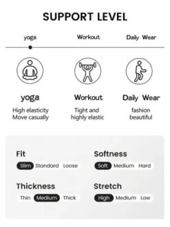 Solid Wideband Waist Sports Leggings -Gym Chic Wear 16913988507500d8a9f4983f42c35f7a5af1885b8a thumbnail 405x552