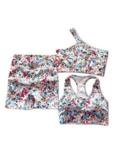 Floral Print Racer Back Sports Set -Gym Chic Wear 16914574543b12f13fcf25da74d051cbcc66bf21eb thumbnail 405x552
