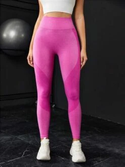 Wide Waistband Sports Leggings -Gym Chic Wear 1691650513d62f1e363239fb452b6df28de4319a41 thumbnail 405x552