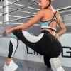 Colorblock Contrast Binding Sports Set -Gym Chic Wear 169171801988825a0d07961a10539d0229222270bc thumbnail 405x552