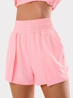 VUTRU Women's Quick-Drying Anti-Light Fake Two-Piece Sports Shorts -Gym Chic Wear 16917497218efd495bbac68fd7e371d845e471c8d4 thumbnail 405x552