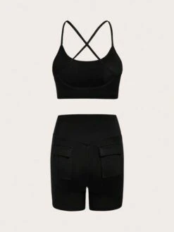 Criss Cross Backless Sports Set