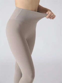 Women's Sports Leggings Yoga Pants High Waist Tight-fitting Cropped Pants, One Piece Design -Gym Chic Wear 16920201448669f14f6c46479d64c76458d0ff95cf thumbnail 405x552